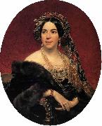 Portrait of Maria Pavlovna Volkonskaia